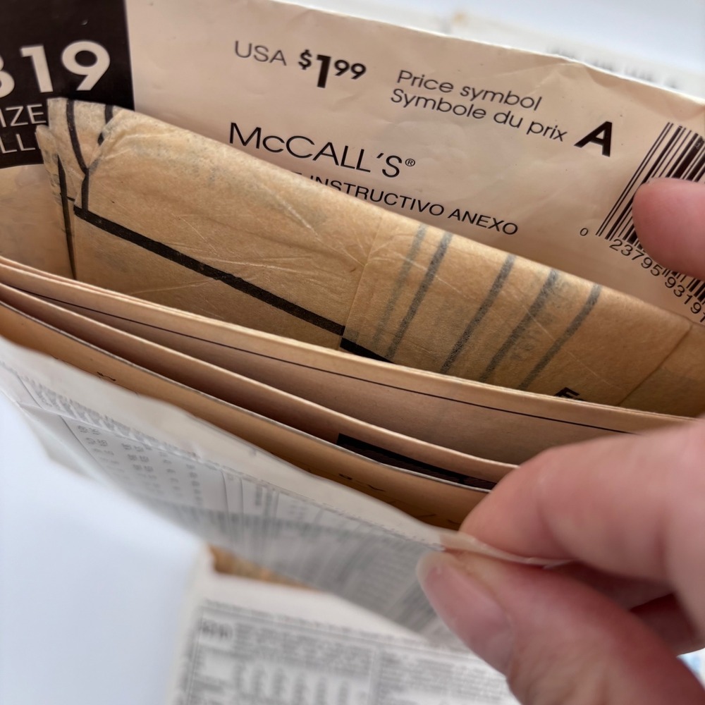 UNCUT Lot of 5 Vintage McCalls Butterick Sewing Patterns 80s 90s Jumpsuit Dress - Picture 10 of 16